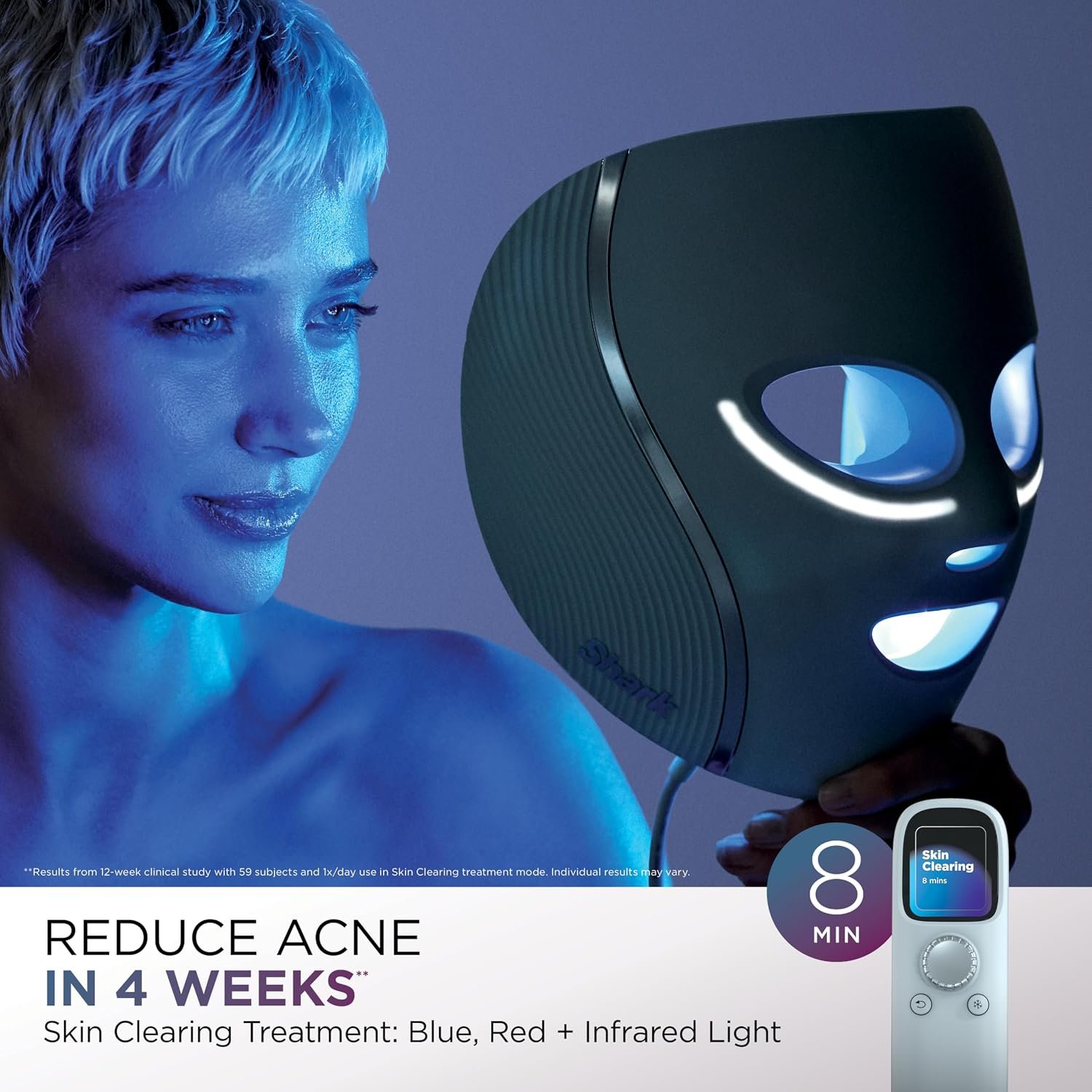 Shark CryoGlow Skin Clearing program promotional image