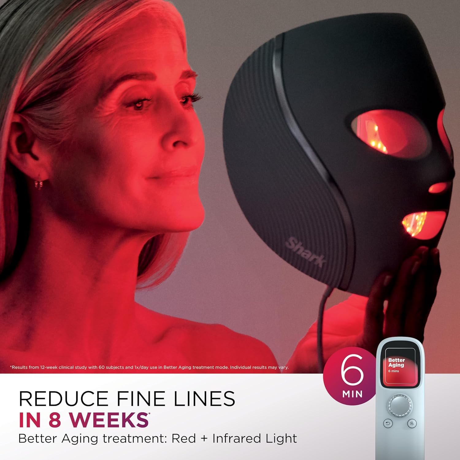Shark CryoGlow Better Aging mode promotional image