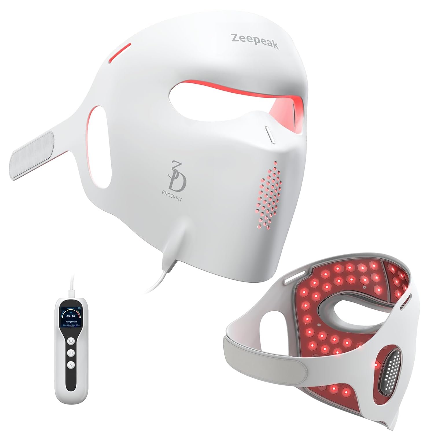 Shark CryoGlow mask and accessories
