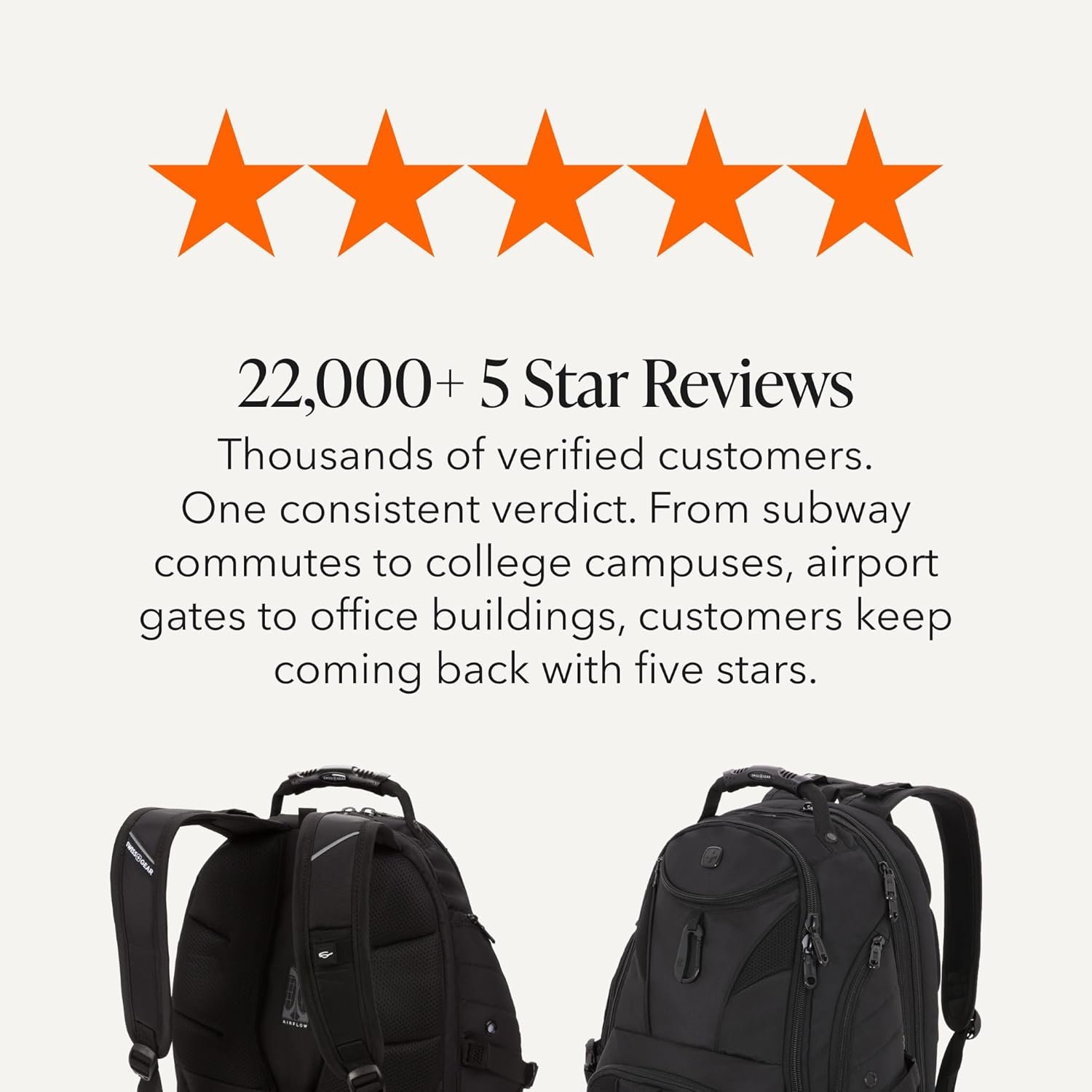 SWISSGEAR 1900 backpack organization detail