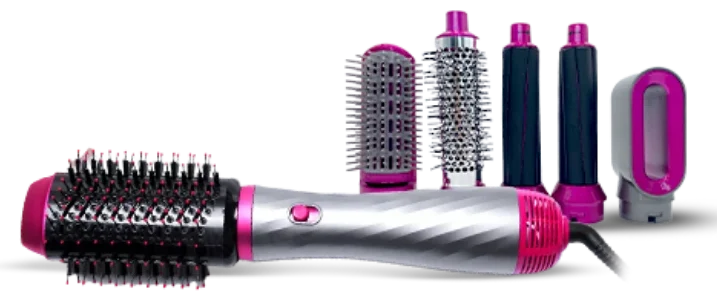 AirCurl Heat Styler review with styling attachments